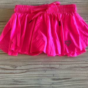 Neon pink ke ki kona shorts